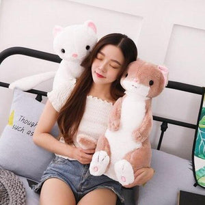 Standing Fury Ferret Plush-Kawaii Dream