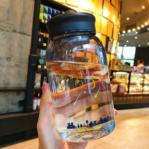 Starry Night Water Bottle-Kawaii Dream