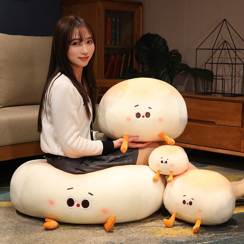 Steamed Round Stuffed Bao Bun Plushie-Kawaii Dream