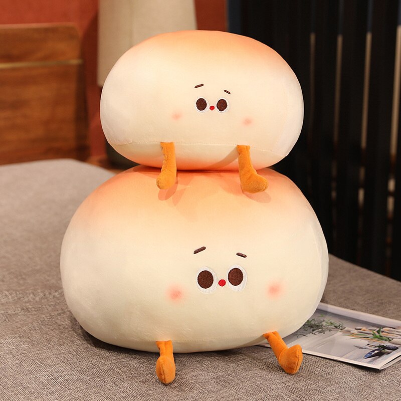 Steamed Round Stuffed Bao Bun Plushie-Kawaii Dream