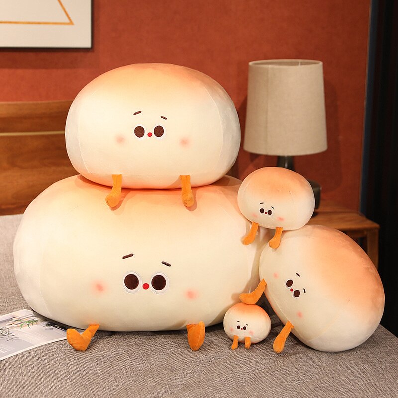 Steamed Round Stuffed Bao Bun Plushie-Kawaii Dream