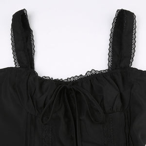 Strappy Mini Corset Coquette Party Dress-Kawaii Dream