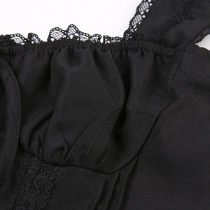 Strappy Mini Corset Coquette Party Dress-Kawaii Dream