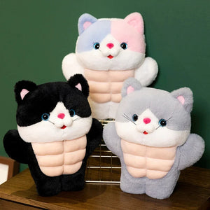 Strong Muscle Cat Plushie-Kawaii Dream