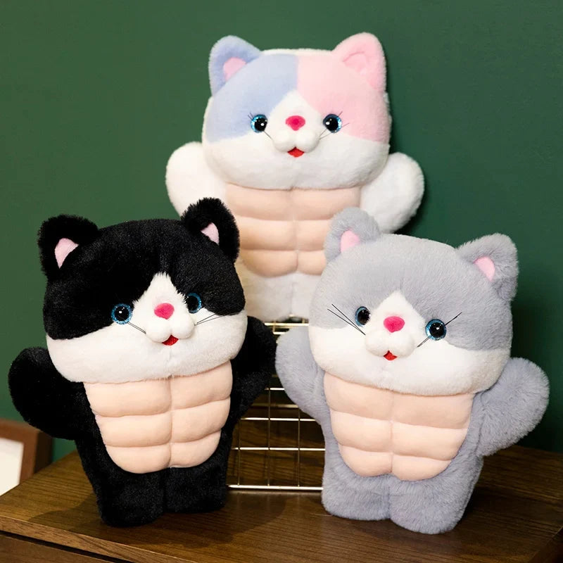 Strong Muscle Cat Plushie-Kawaii Dream