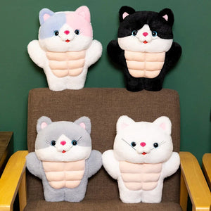 Strong Muscle Cat Plushie-Kawaii Dream