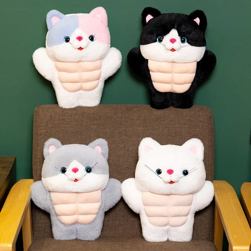 Strong Muscle Cat Plushie-Kawaii Dream