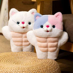 Strong Muscle Cat Plushie-Kawaii Dream