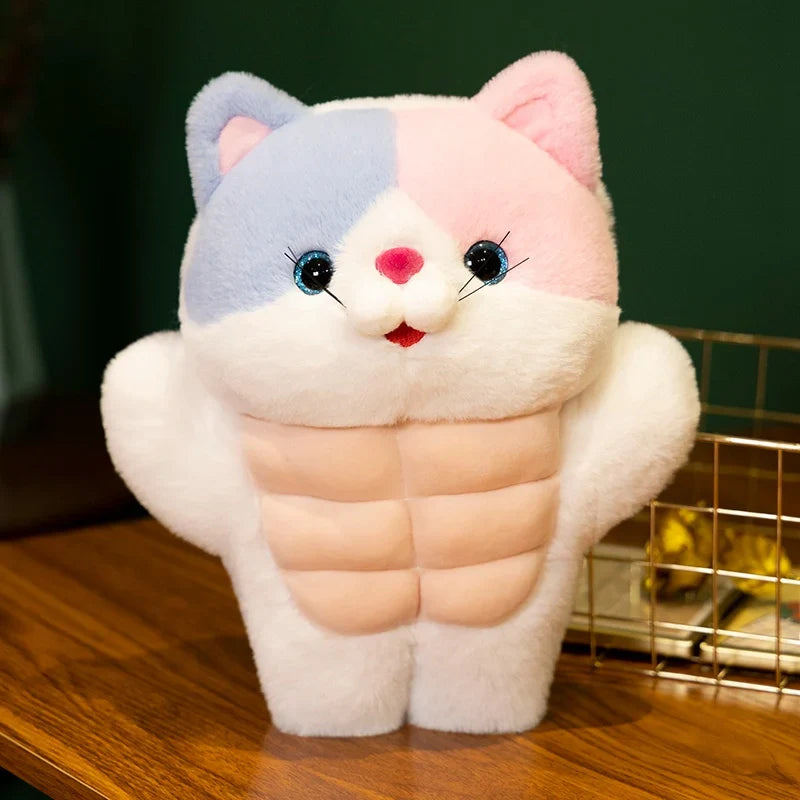 Strong Muscle Cat Plushie-Kawaii Dream
