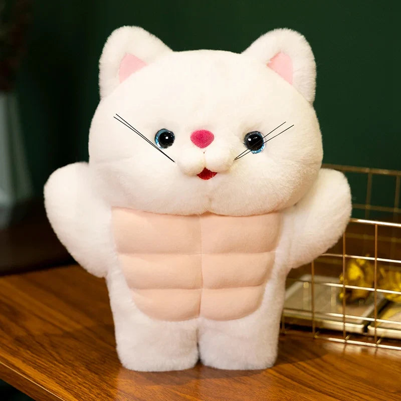 Strong Muscle Cat Plushie-Kawaii Dream