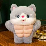 Strong Muscle Cat Plushie-Kawaii Dream
