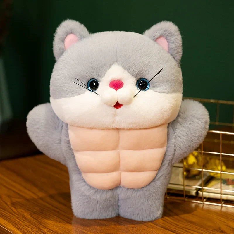 Strong Muscle Cat Plushie-Kawaii Dream