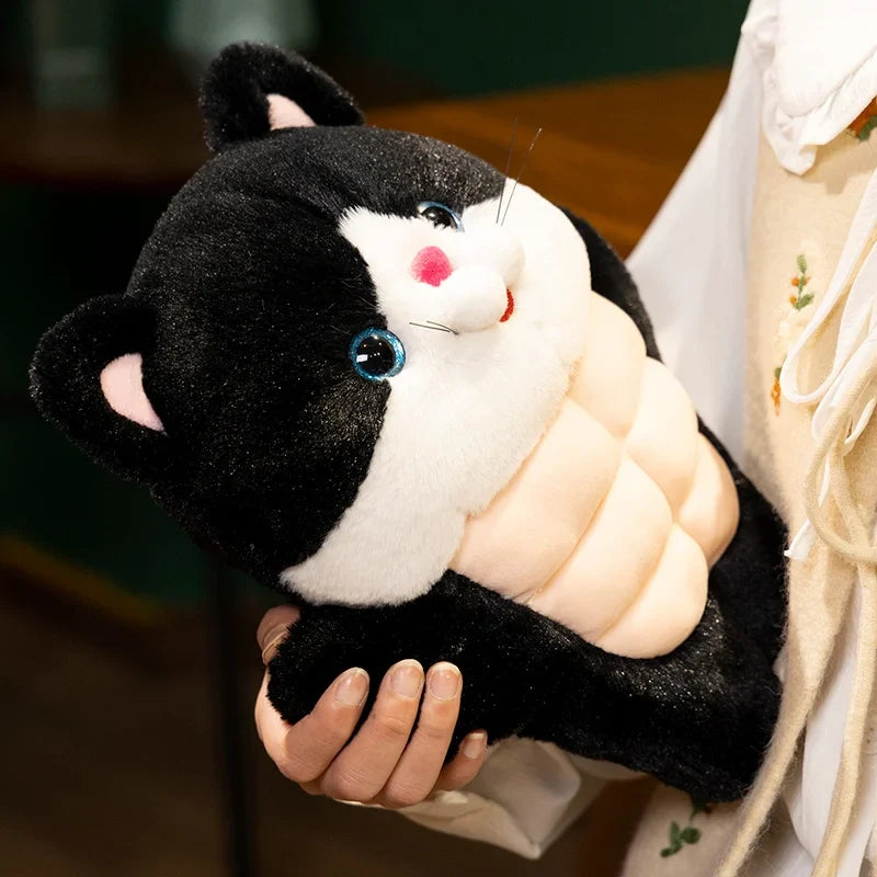 Strong Muscle Cat Plushie-Kawaii Dream