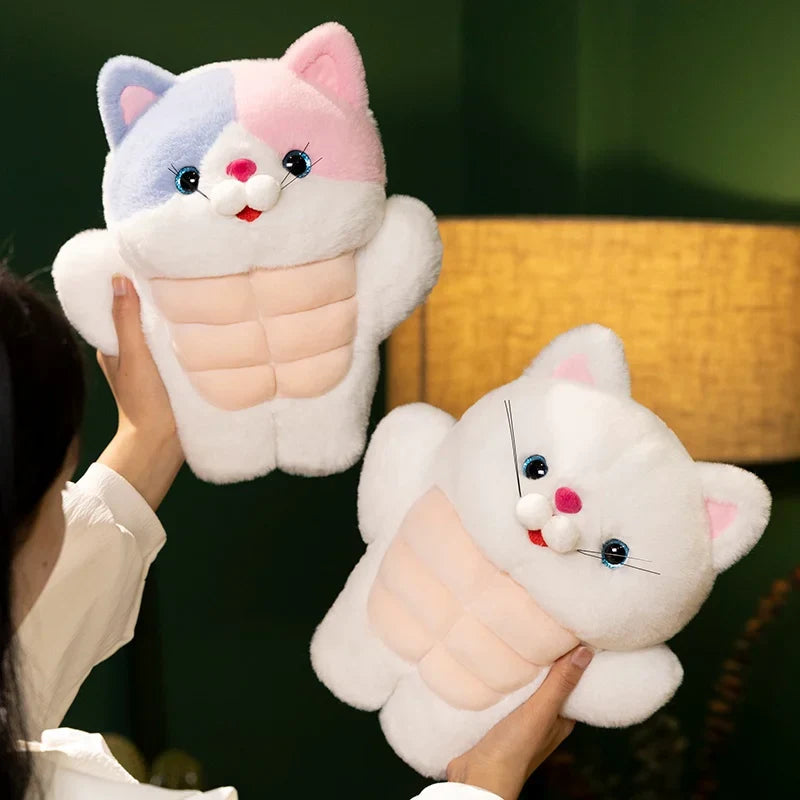 Strong Muscle Cat Plushie-Kawaii Dream