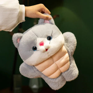 Strong Muscle Cat Plushie-Kawaii Dream