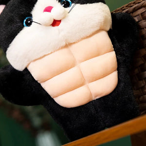 Strong Muscle Cat Plushie-Kawaii Dream