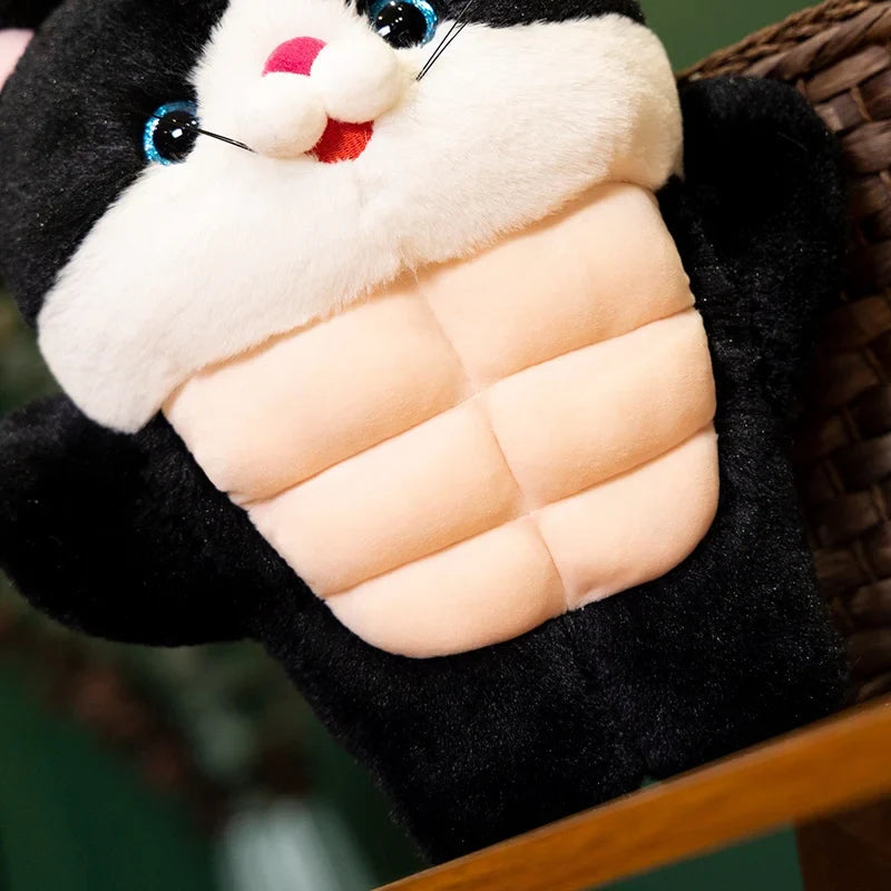 Strong Muscle Cat Plushie-Kawaii Dream