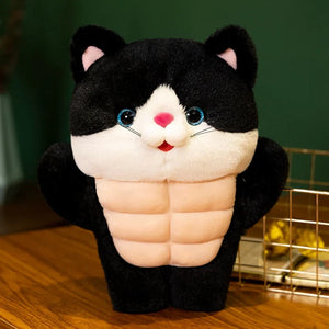Strong Muscle Cat Plushie-Kawaii Dream