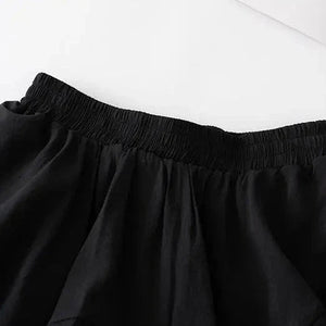 Summer Irregular Ruffle Mini Skirt-Kawaii Dream