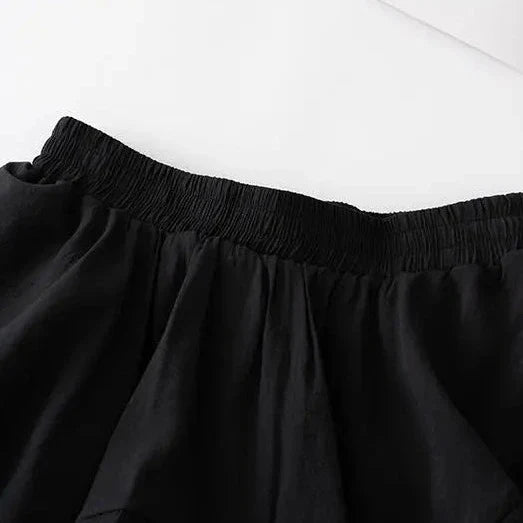 Summer Irregular Ruffle Mini Skirt-Kawaii Dream