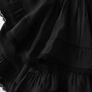 Summer Irregular Ruffle Mini Skirt-Kawaii Dream