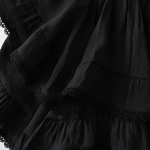 Summer Irregular Ruffle Mini Skirt-Kawaii Dream