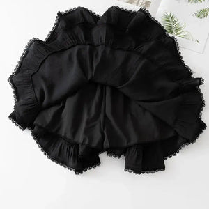 Summer Irregular Ruffle Mini Skirt-Kawaii Dream