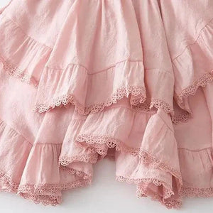 Summer Irregular Ruffle Mini Skirt-Kawaii Dream