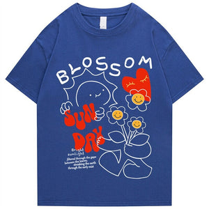 Sun Day Blossom Tee-Kawaii Dream