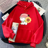 Sunflower Panda Unisex Hoodie-Kawaii Dream