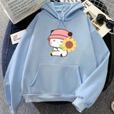 Sunflower Panda Unisex Hoodie-Kawaii Dream