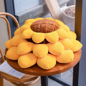 Sunny Sunflower Cushion-Kawaii Dream