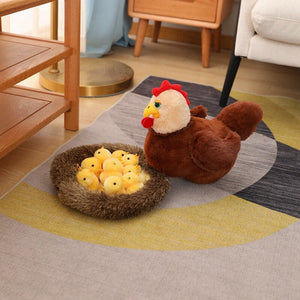 Swan and Chicken Family Plushies-Kawaii Dream