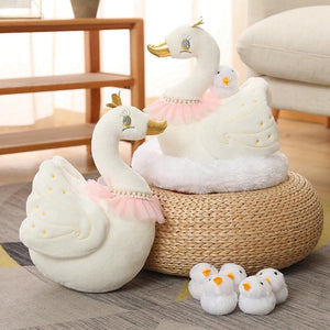 Swan and Chicken Family Plushies-Kawaii Dream