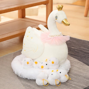 Swan and Chicken Family Plushies-Kawaii Dream