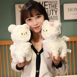Sweet Fluffy Standing Lamb Family-Kawaii Dream