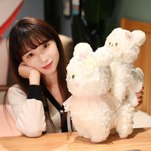 Sweet Fluffy Standing Lamb Family-Kawaii Dream