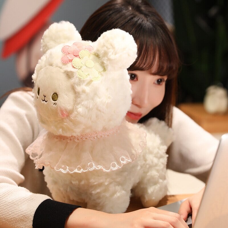 Sweet Fluffy Standing Lamb Family-Kawaii Dream