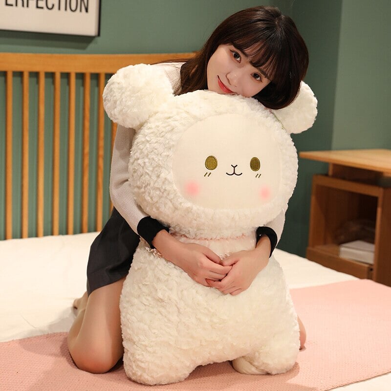 Sweet Fluffy Standing Lamb Family-Kawaii Dream
