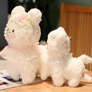 Sweet Fluffy Standing Lamb Family-Kawaii Dream