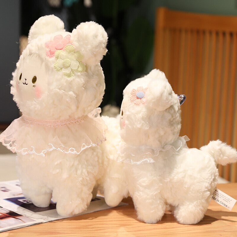 Sweet Fluffy Standing Lamb Family-Kawaii Dream
