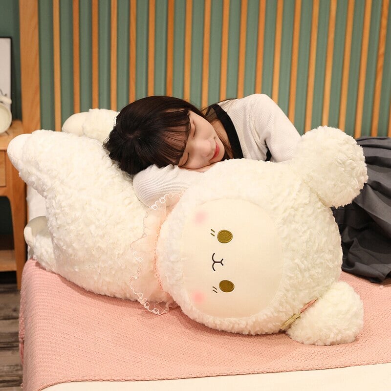 Sweet Fluffy Standing Lamb Family-Kawaii Dream