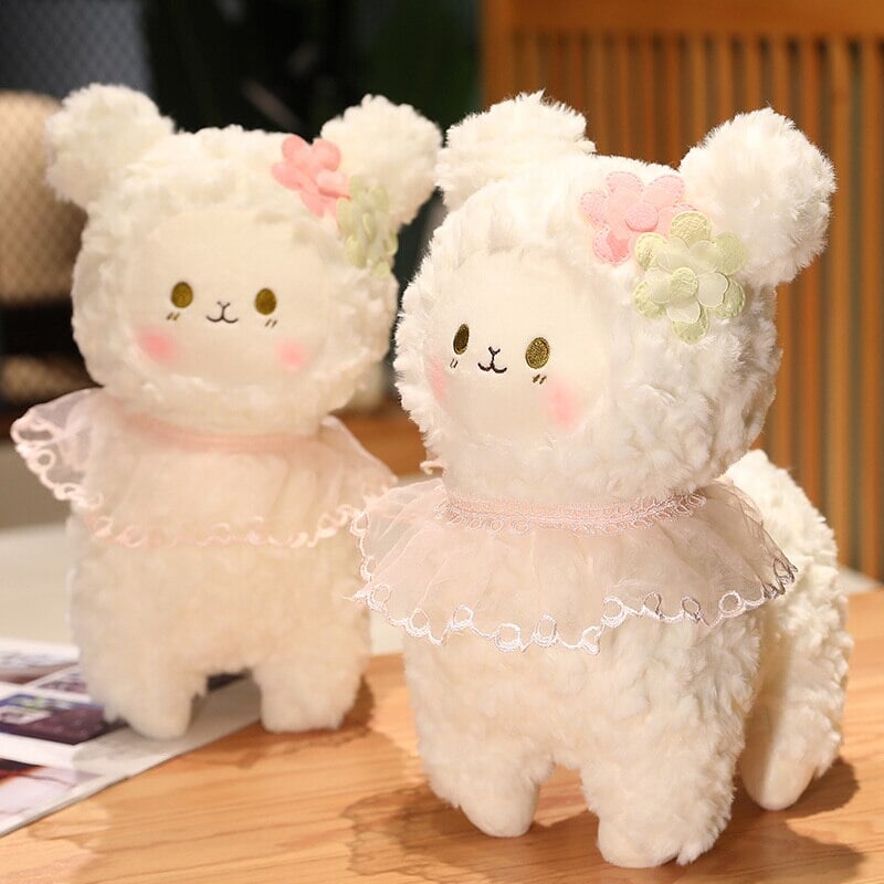 Sweet Fluffy Standing Lamb Family-Kawaii Dream