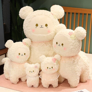 Sweet Fluffy Standing Lamb Family-Kawaii Dream