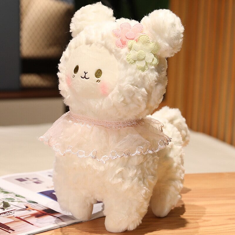 Sweet Fluffy Standing Lamb Family-Kawaii Dream