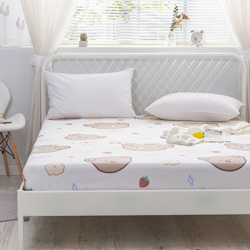 Sweet Teddy Bears Fitted Bedsheet-Kawaii Dream