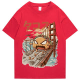 Taco Monster Bridge Attack Unisex Tee-Kawaii Dream