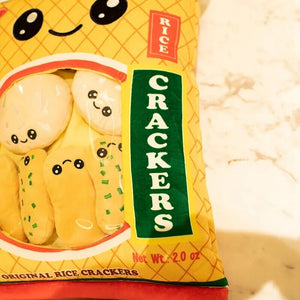 Tasty Rice Crackers Candy Bag Plushies-Kawaii Dream