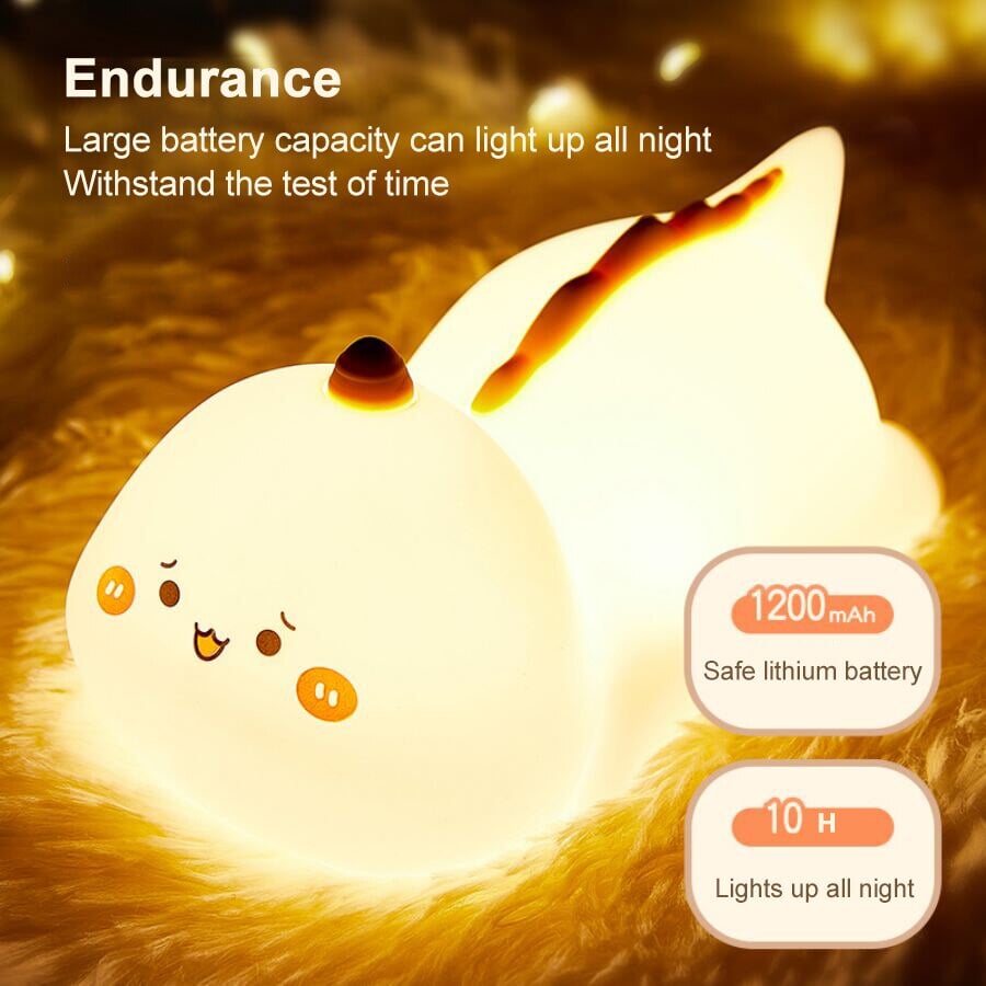 Tato Laying Dinosaur LED Night Light-Kawaii Dream