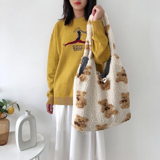 Teddy Bear Tote-Kawaii Dream
